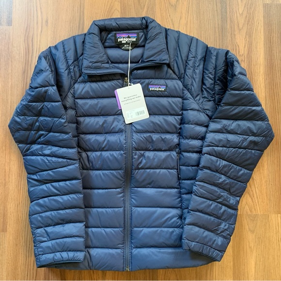 BNWT Patagonia Women's Down Sweater - Size XS - Navy - Jacket Outerwear Outdoor - Picture 6 of 16